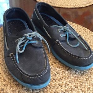 BLUE SPERRY TOPSIDER